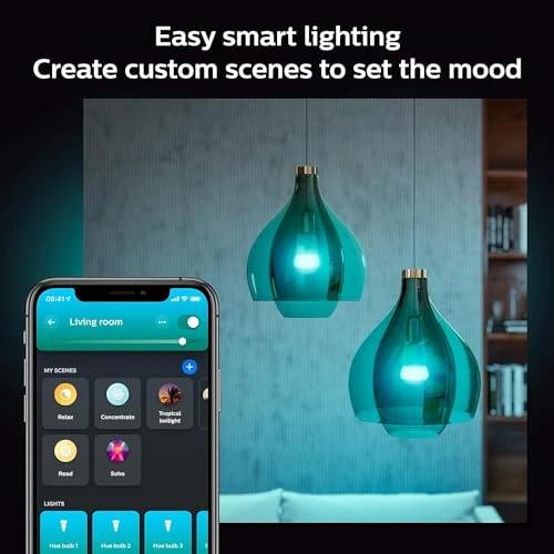 Smart Light Starter Kit — Smart Light Bulb, Philips