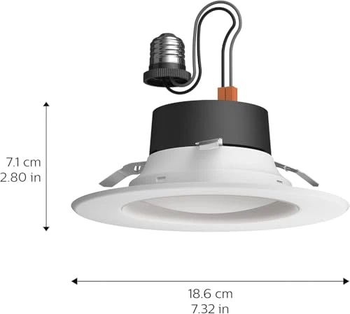 Smart Recessed LED Downlight — Smart Light Bulb, Philips Hue