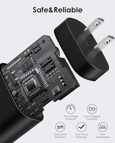 25W USB C Fast Charger with Cable, AISNI
