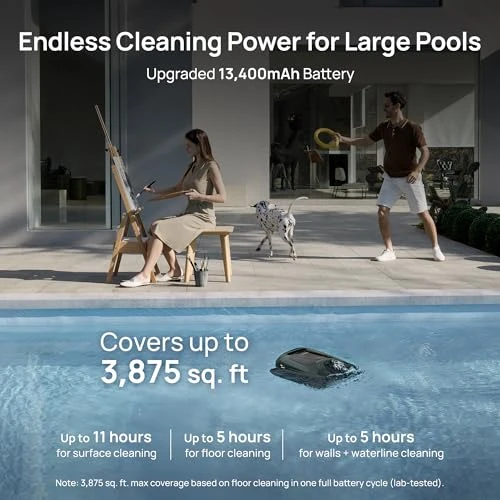 Cordless Pool Vacuum Robot — Robot Vacuum, Beatbot
