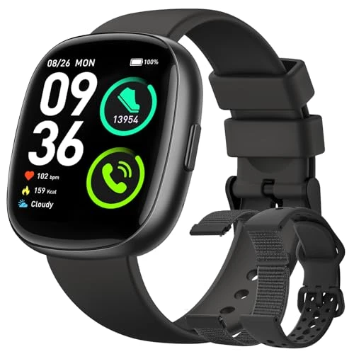 Fitness Tracker with Bluetooth Call and Health Monitoring — Smart Watch, Sanorum