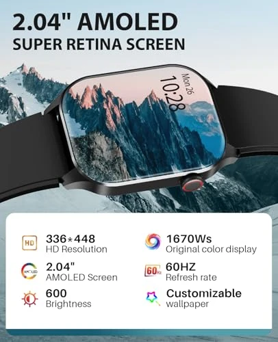 Infrared True Blood Oxygen Monitor Smart Watch — Blood Pressure Monitor, SOUYIE