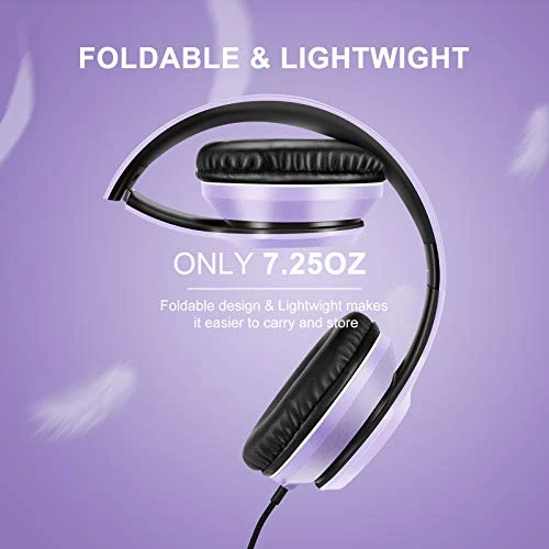 Over-Ear Wired Headphones with Microphone, LORELEI