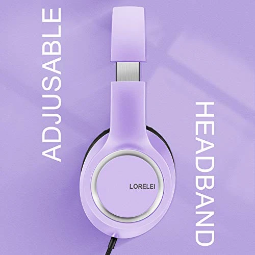 Over-Ear Wired Headphones with Microphone, LORELEI