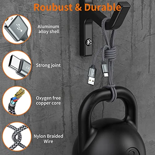 USB Type C Cable, JXMOX