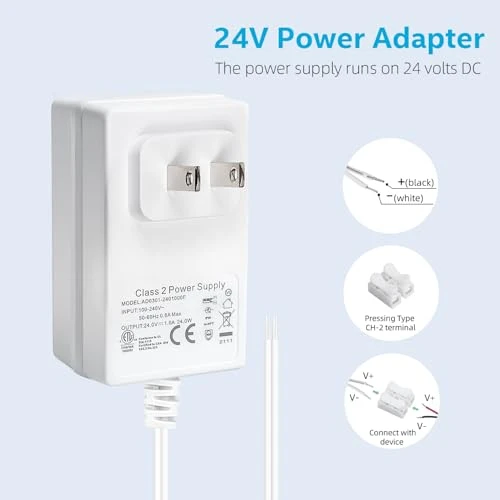 24 Volt Doorbell Transformer, HUIYEETEX