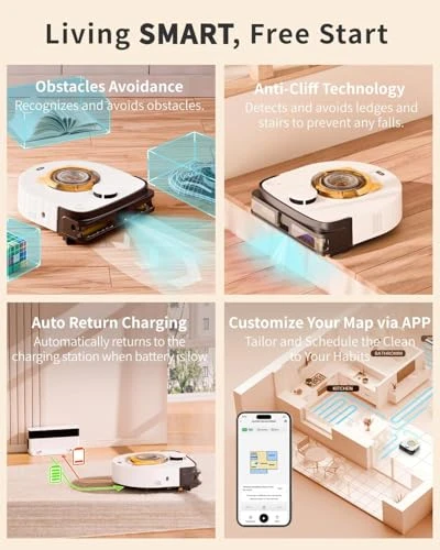 Automatic Robot Vacuum Cleaner — Robot Vacuum, UBPET