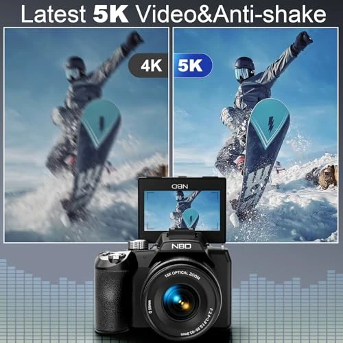 Digital Camera with WiFi & App Control, G-Anica