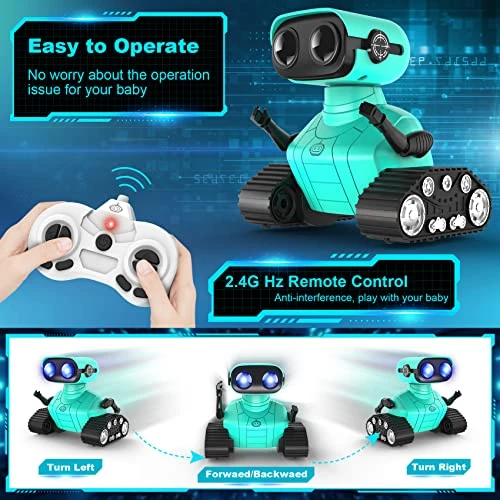 Rechargeable RC Robot Toy with Remote Control, Hamourd