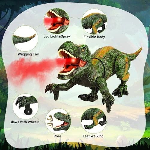 Remote Control Robot Dinosaur Toy, flybakiz