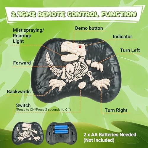 Remote Control Robot Dinosaur Toy, flybakiz