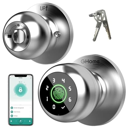 Smart Fingerprint Door Lock — Smart Lock, GHome Smart