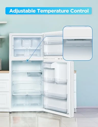 Top Mount Refrigerator with Freezer, Commercial Cool