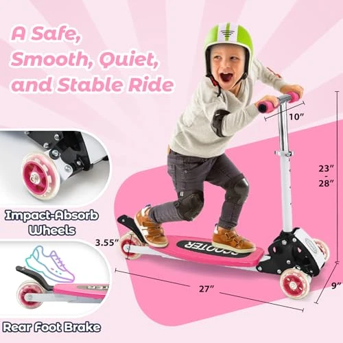 Toddler Scooter for Kids, Feblomst