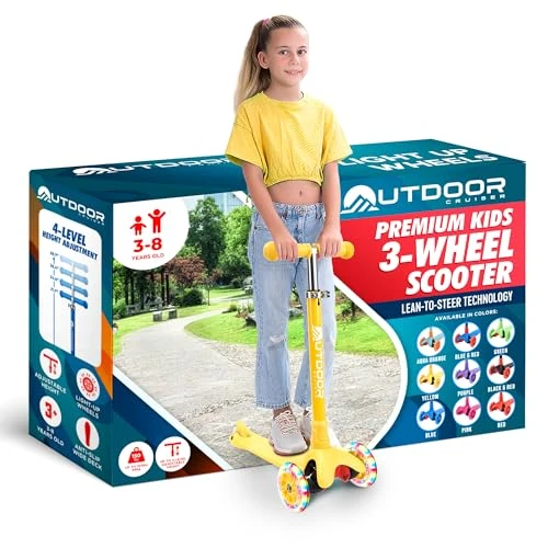 3-wheel Kids Scooter, OutdoorCruiser
