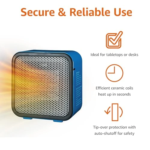 Ceramic Space Heater, Amazon Basics