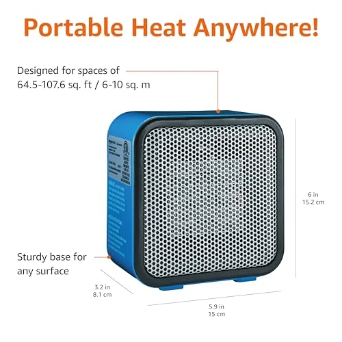 Ceramic Space Heater, Amazon Basics