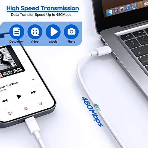 Fast Charger with USB C to Lightning Cable, Kruidvat