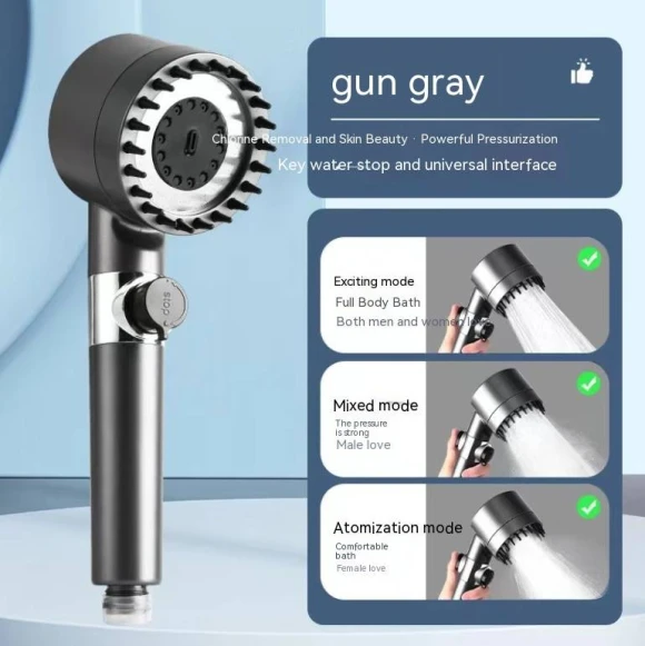 Powerful Supercharged Handheld Showerhead, Daispray
