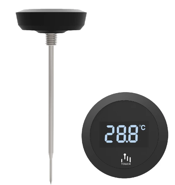 Electronic Touch Screen Digital Display Household Food Thermometer — Smart Water Bottle