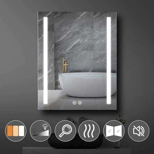 LED Mirror Medicine Cabinet, Wemin Smart Home