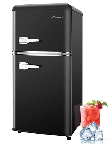 Mini Fridge with Freezer, Anypro