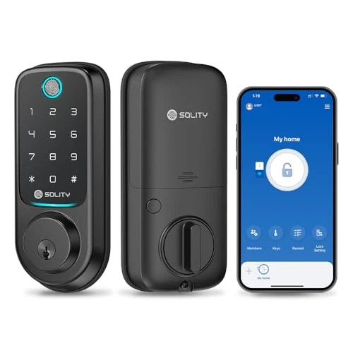 Smart Digital Door Lock — Smart Lock, SOLITY
