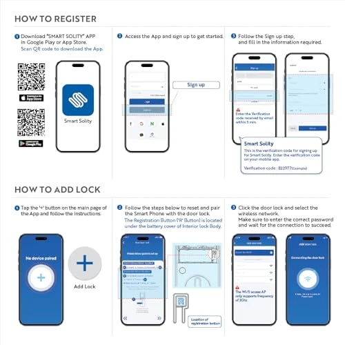 Smart Digital Door Lock — Smart Lock, SOLITY