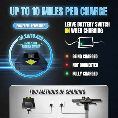 Ultra Lightweight Electric Folding Mobility Scooter — Electric Scooter, ZiiLIF