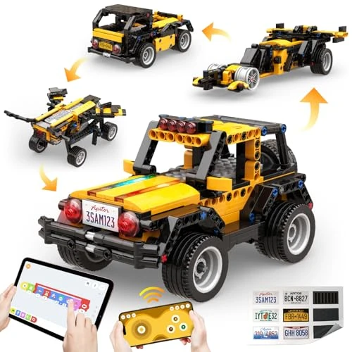 4-in-1 Robot Building Kit — Coding Robot, Apitor