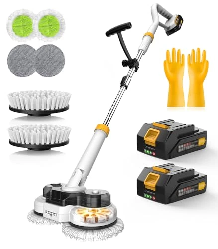 Cordless Electric Mop and Scrubber — Robot Vacuum, qimedo