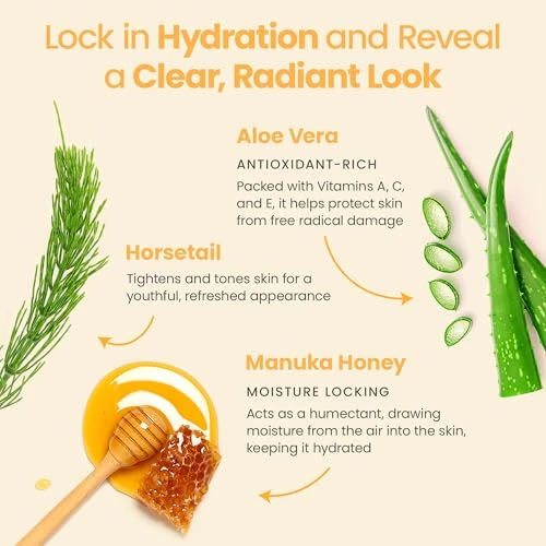 Gel Moisturizer for Face, Honeyskin