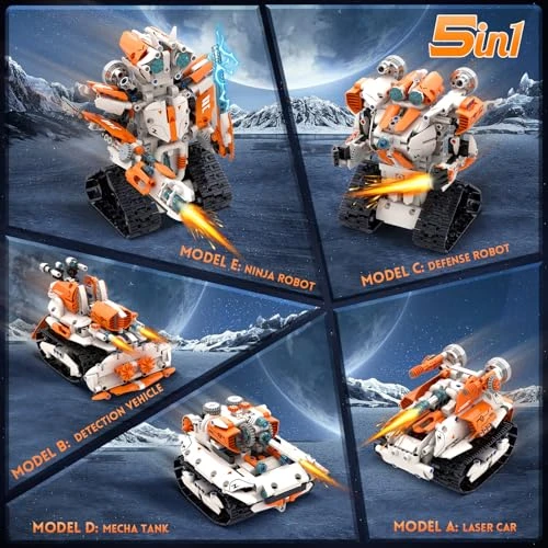 STEM Robot Building Kit — Coding Robot, SUNRISELAND