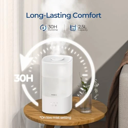 Top Fill Cool Mist Humidifier — Humidifier, Rosekm
