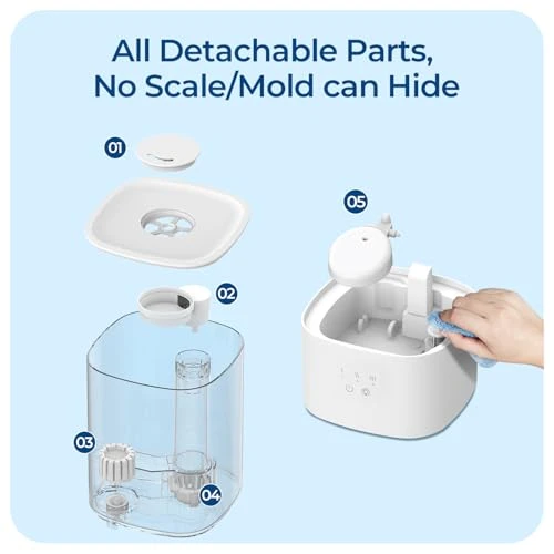 Top Fill Cool Mist Humidifier — Humidifier, Rosekm