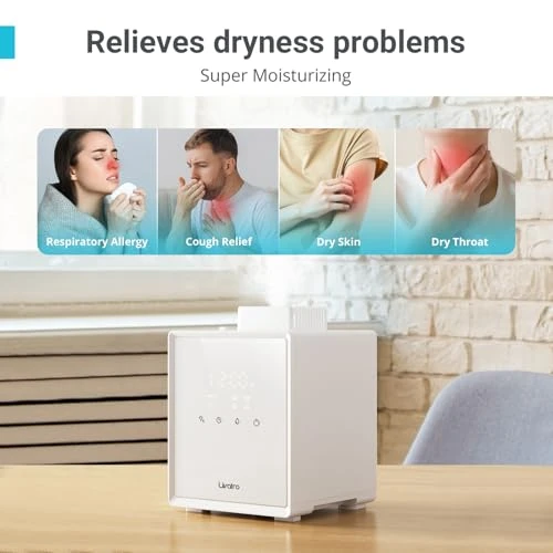 Warm Mist Humidifier — Humidifier, Livatro