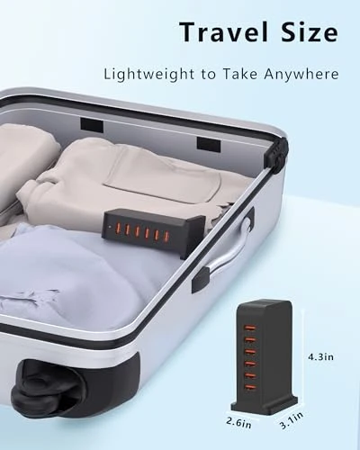 6 Port USB Charging Station — Power Bank, VPSUN