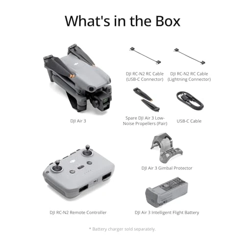 Drone with Dual Cameras and Obstacle Sensing — Drone, DJI