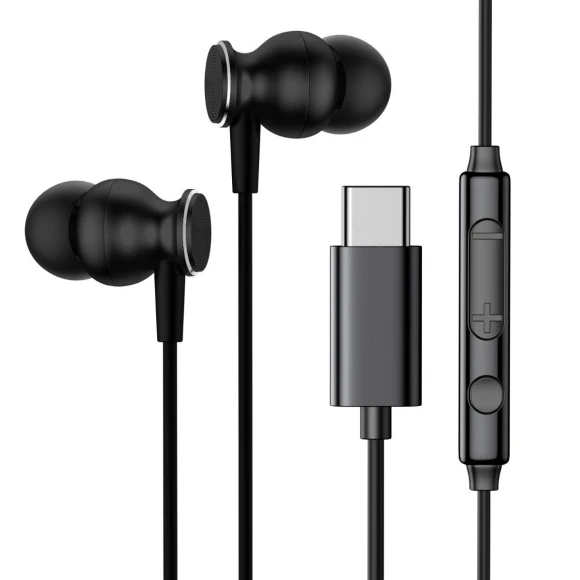 Flat Port Dual Dynamic Coil In-Ear Headphones, JOYROOM