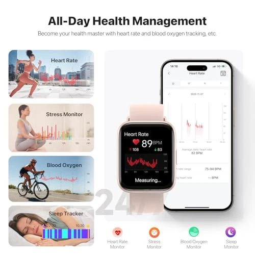 Smart Watch with AI Voice Assistant — Smart Watch, JeeJTek