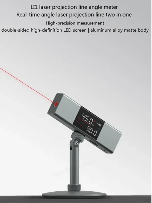 Laser Line Throwing 2-in-1 Angle Measuring Instrument, DUKA