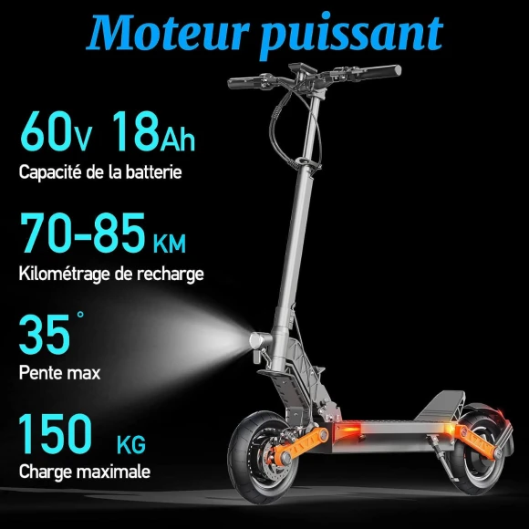 Professional Sports Adult Electric Scooter — Electric Scooter, JOYOR