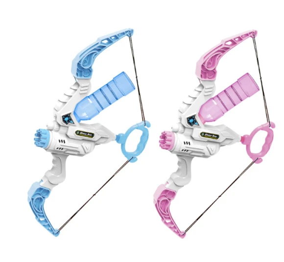 Bubble Bow and Arrow Water Gun Two-in-One Electric Light Bubble Machine, Douyin