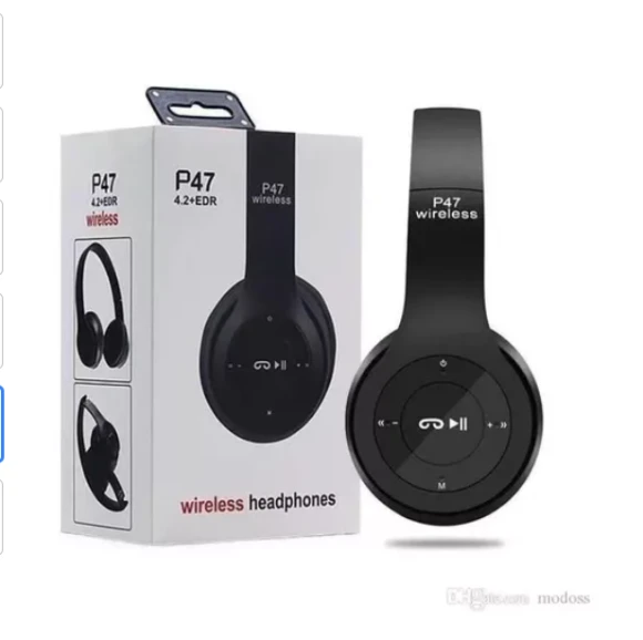 Bluetooth Headphone with Microphone — Wireless Earbuds