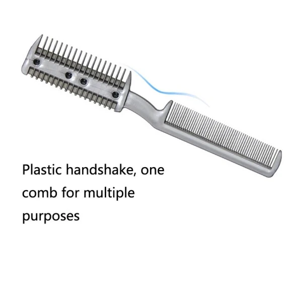2-in-1 Pet Cleaning Dead Hair Clipper and Smooth Hair Combing Tool