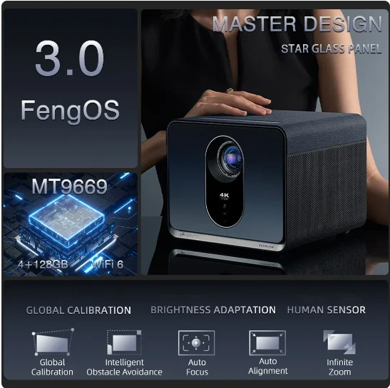 4K Laser Projector — Smart Projector, Formovie