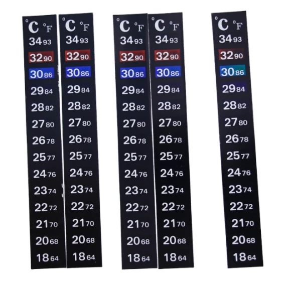 Digital Aquarium Fish Tank Refrigerator Thermometer Sticker