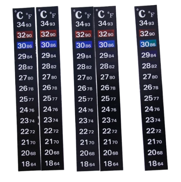 Digital Aquarium Fish Tank Refrigerator Thermometer Sticker