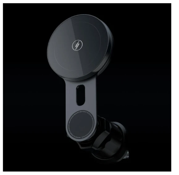 Magnetic Car Cordless Charger Mount with Atmosphere Lighting, iFORCE