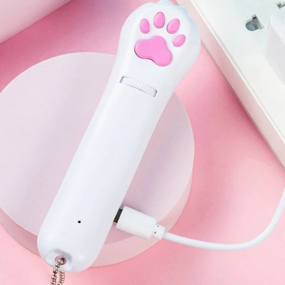 Rechargeable Projector Cat Toy Laser — Automatic Cat Toy
